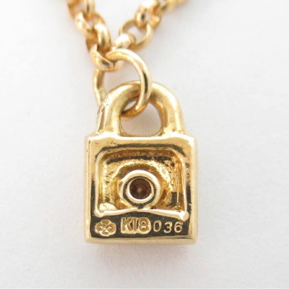 18K Charm Bracelet 0.36 Natural Diamond - Picture 7 of 7